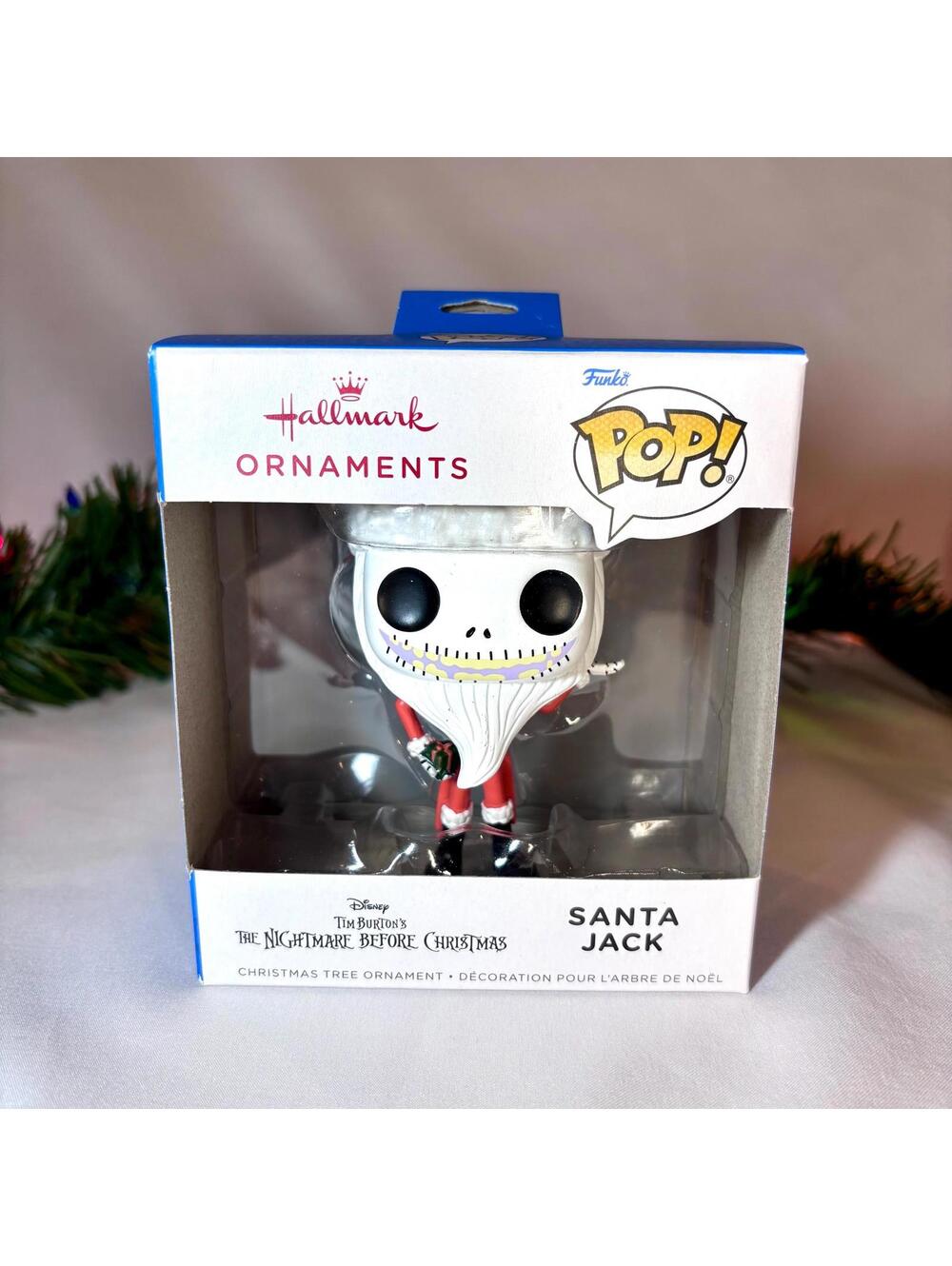 Santa Jack - Nightmare Before Christmas - Funko Pop Hallmark Ornament - NRFB